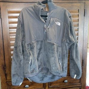 Grey north face jacket